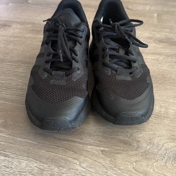 Adidas ZX 1K Boost Triple Black Sneakers - Picture 7 of 7